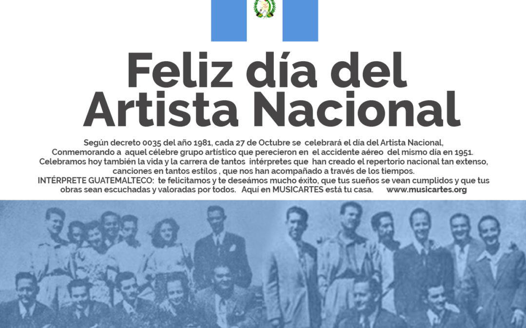 Día del Artista Nacional en Guatemala
