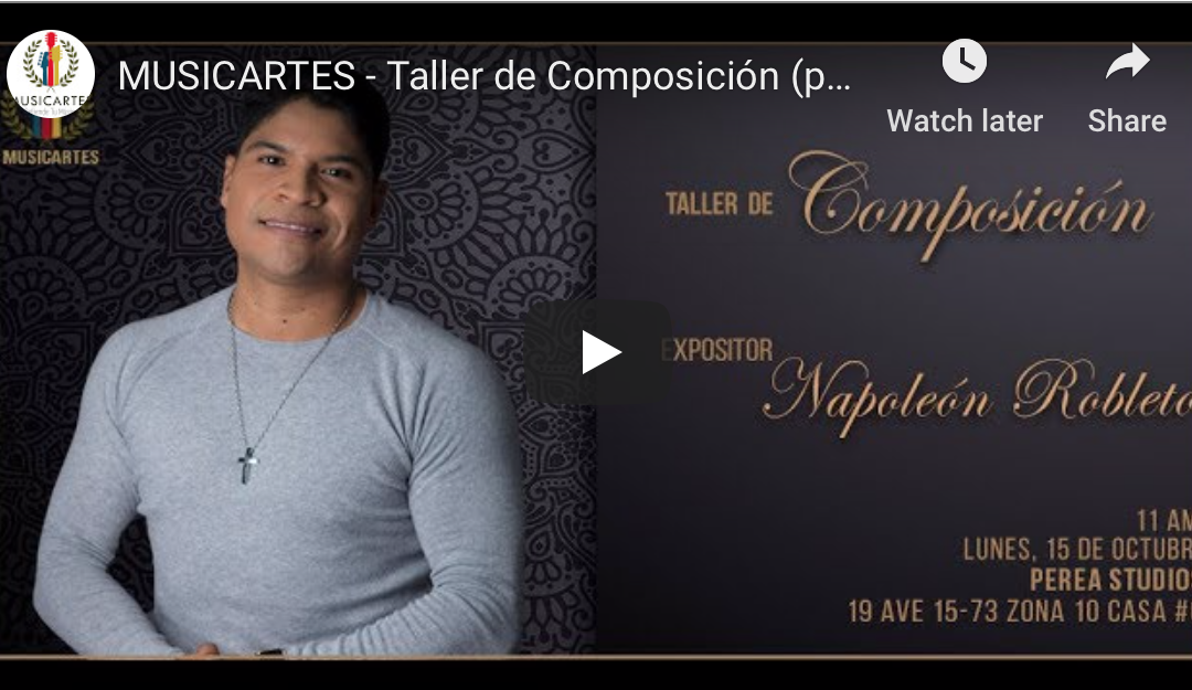 Taller de Composición por Napoleón Robleto